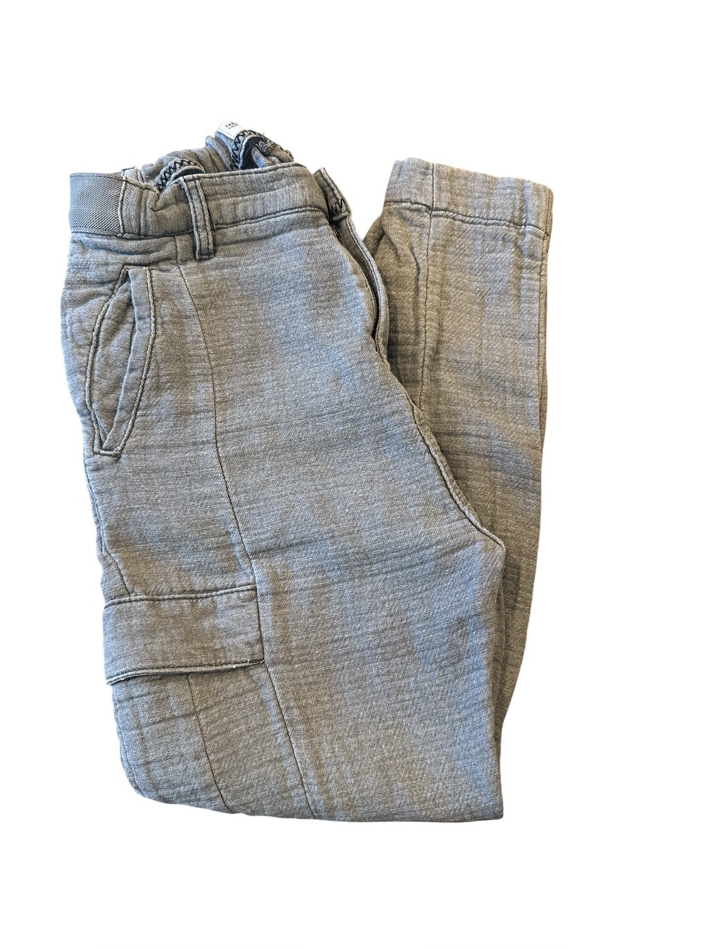 Zara boys Light Gray cargo style super soft Jogger Pants. Size 9/10